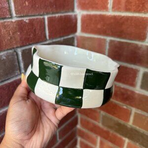 TARGET BULLSEYE PLAYGROUND CHECKER VESSEL BOWL DECOR 1CT